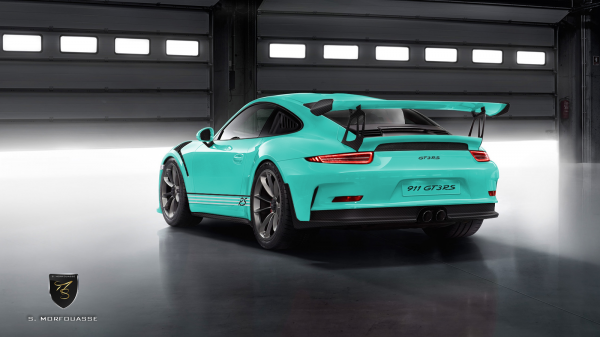 911 gt3 rs arrie re vert menthe options