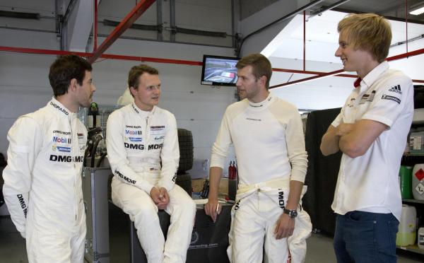 Frédéric Makowiecki, Marc Lieb, Michael Christensen, Brendon Hartley