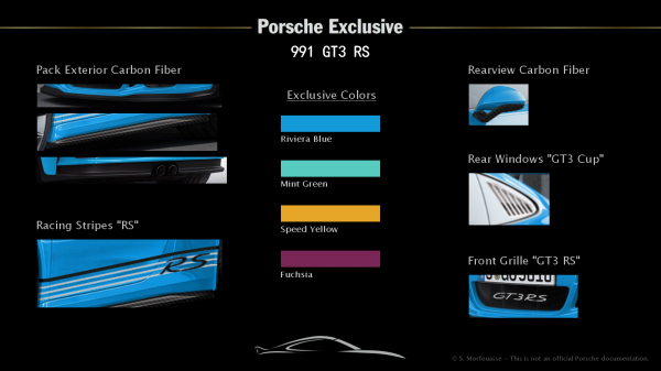 Options porsche exclusive