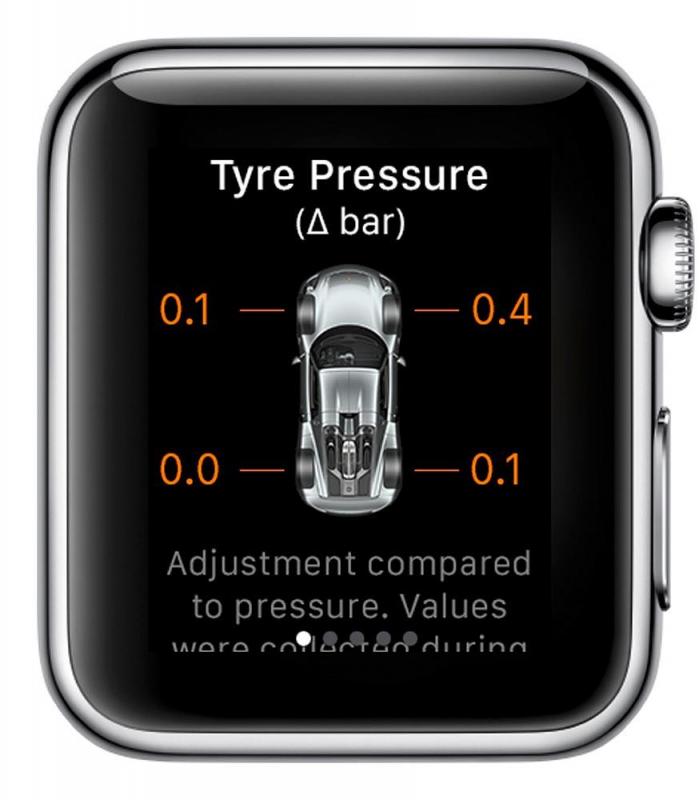 Porsche Car Connect Apple Watch