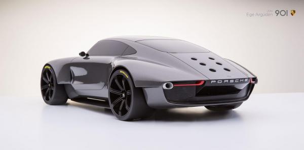 Porsche 901 concept by ege arguden scale model 03