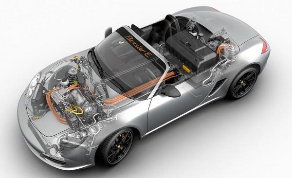 Porsche a déjà travaillé sur le tout électrique, notamment avec le projet Boxster E