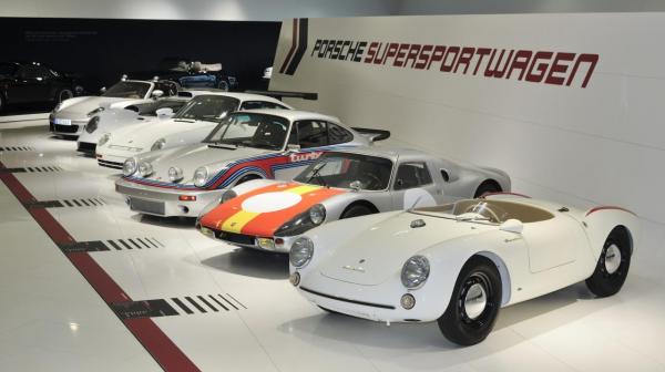 Actuellement au musée Porsche, 60 ans de super sportives, jusqu'au 17 mars 2014.