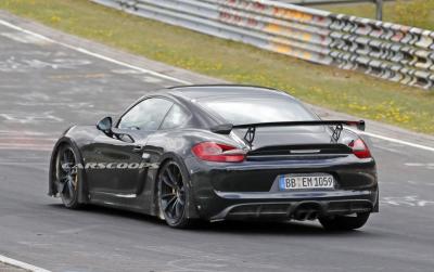 2017 cayman gt4 rear