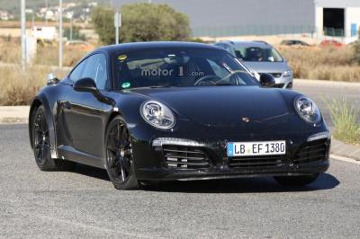 2018 porsche 911 spy photo