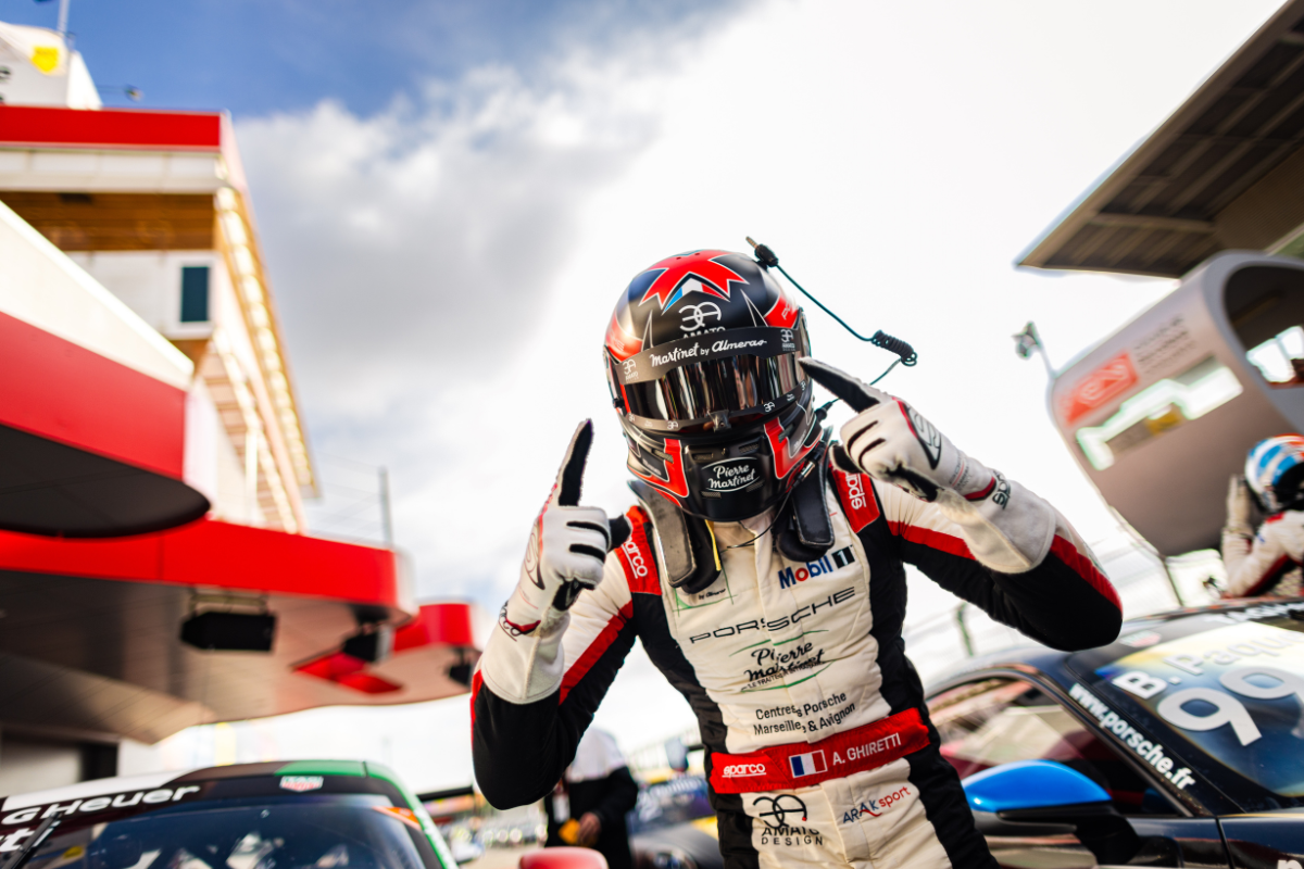 Porsche Carrera Cup France : Ghiretti ouvre son compteur de victoires à Barcelone