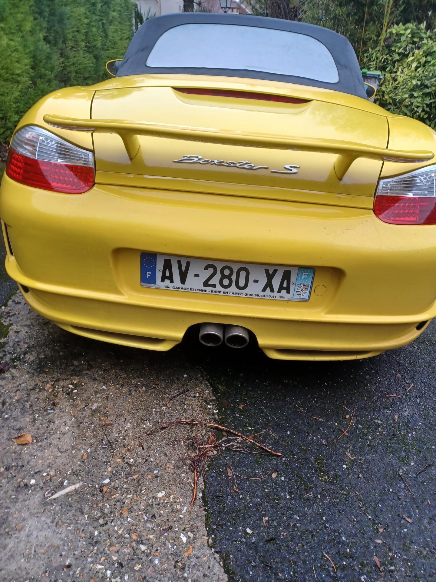 Porsche Boxster 986 S 252 ch (Boxster)