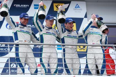 24h nurburgring porsche team falken motorsports wolf henzler alexandre imperatori martin ragginger peter dumbreck