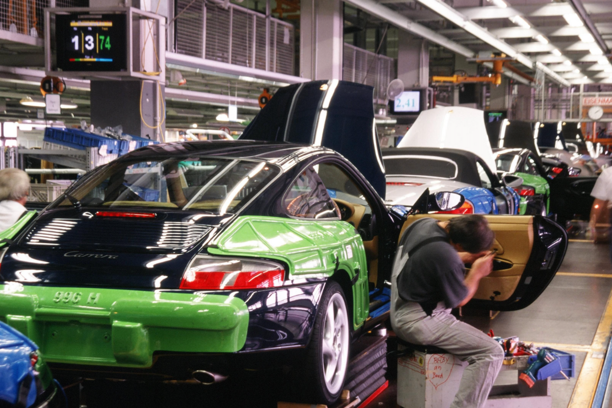75 ans usine porsche zuffenhausen