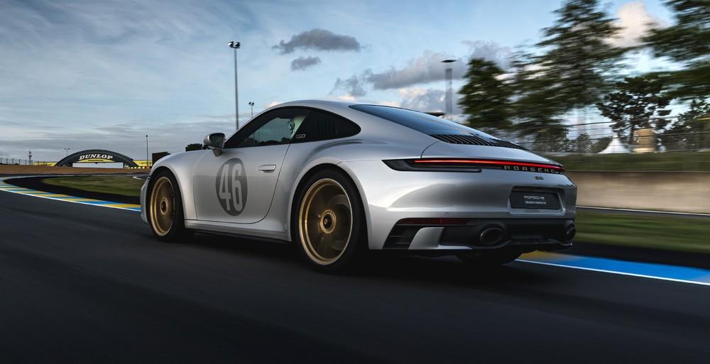 Une Porsche hommage au centenaire des 24 Heures du Mans