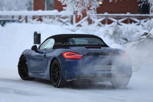 Boxster club sport rear