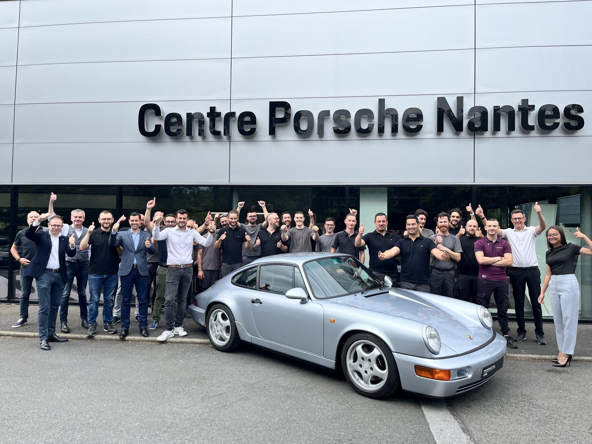 La restauration d'une Porsche 964 RS par le Centre Porsche Nantes