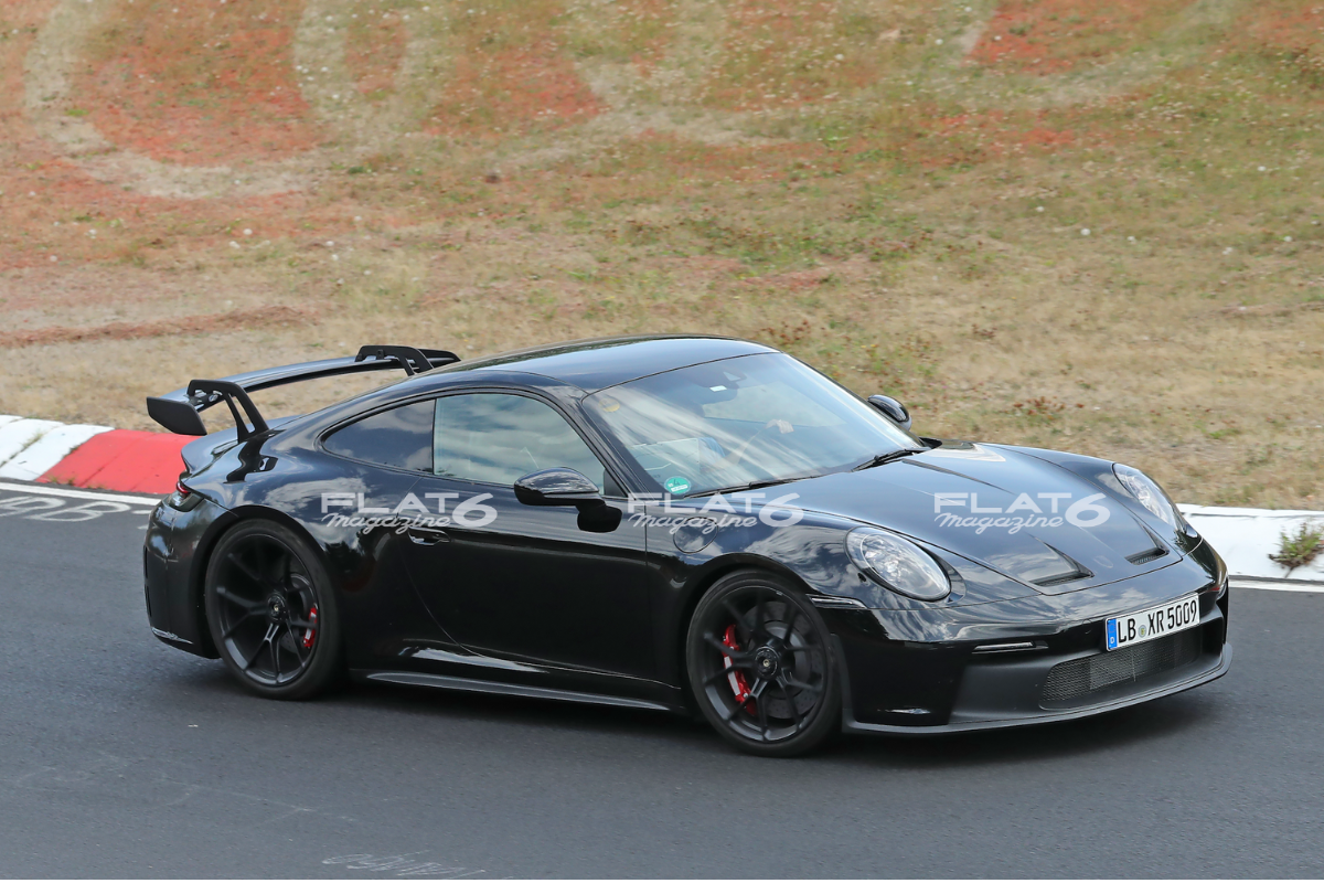 Les dernières photos du facelift de la Porsche 992 GT3