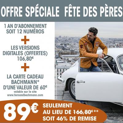 Offre Fête des pères 2025