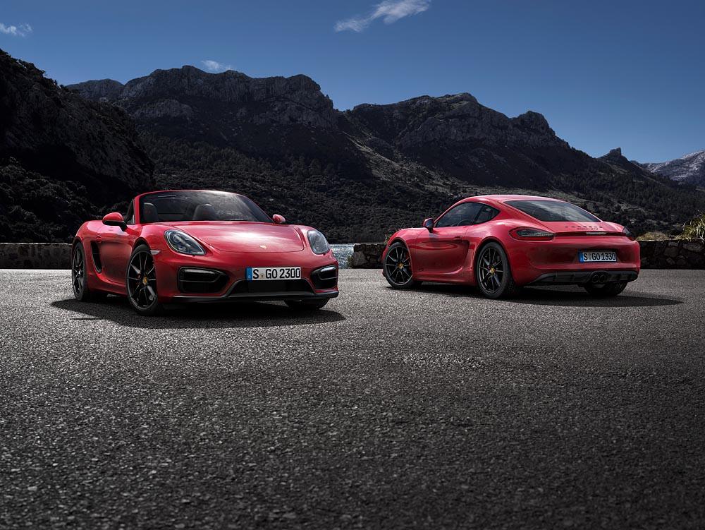 Porsche 981 boxster cayman gts