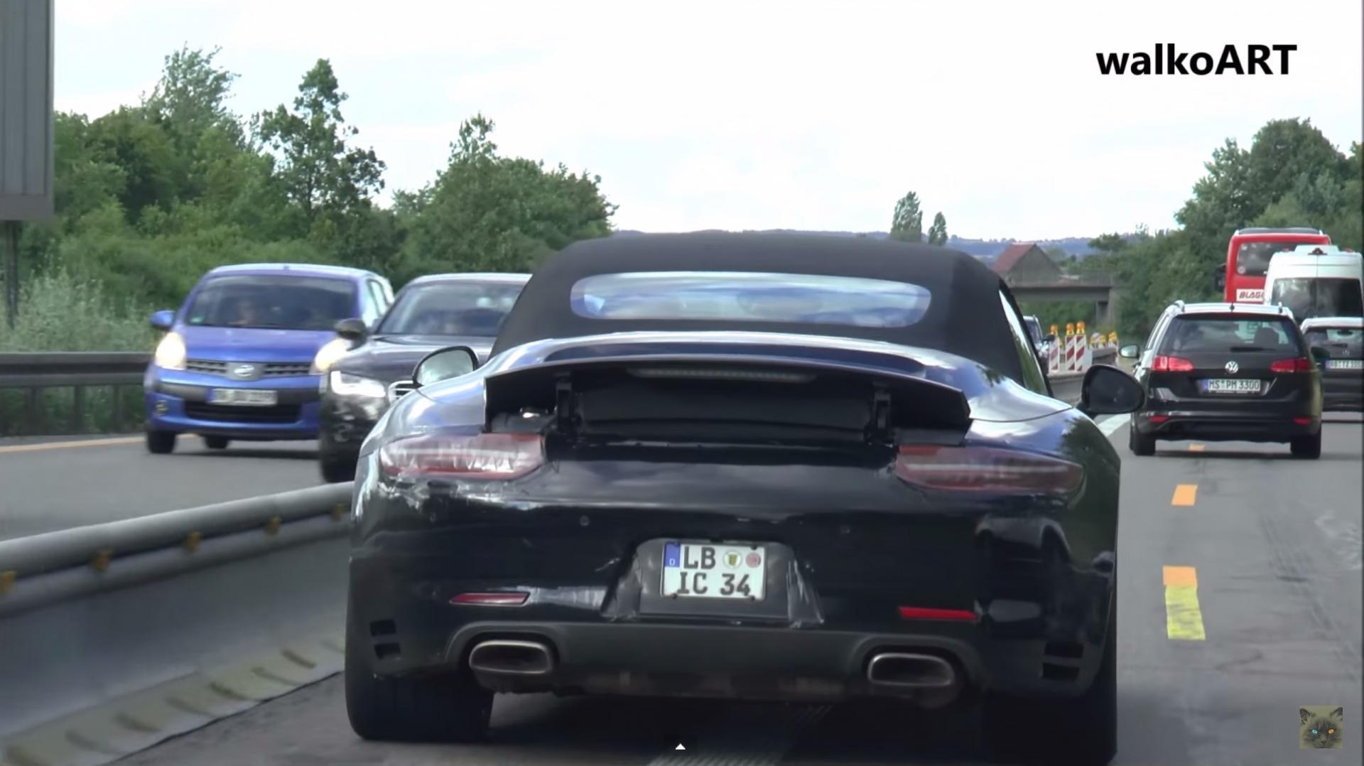 Porsche 991 carrera phase 2 prototype