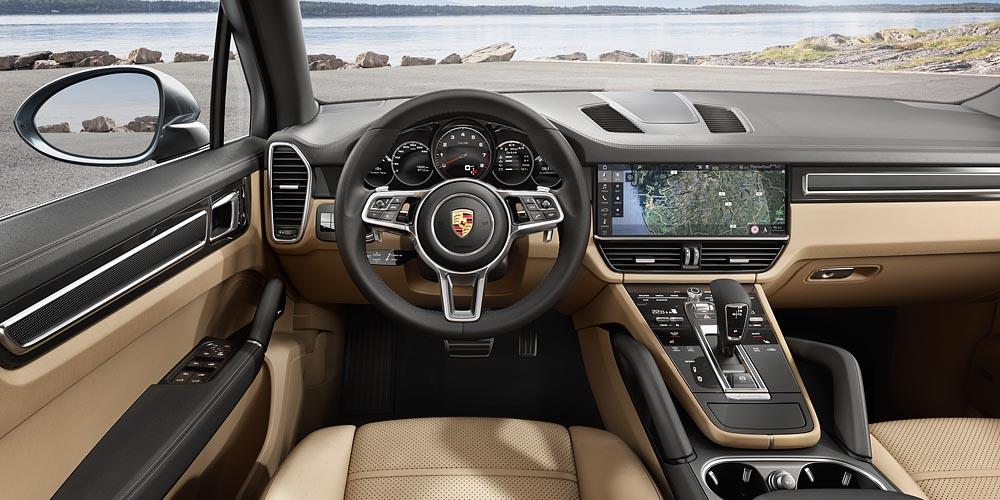 Interior porsche cayenne s 2018