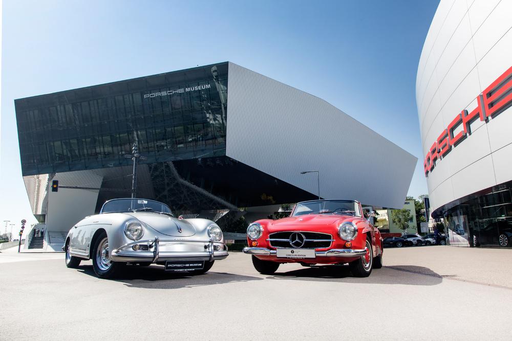 Ope ration croise e muse es porsche et mercedes 2