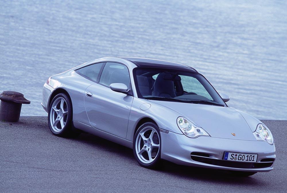 Porsche 996 targa grise