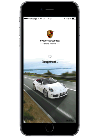 Porsche occasions appli