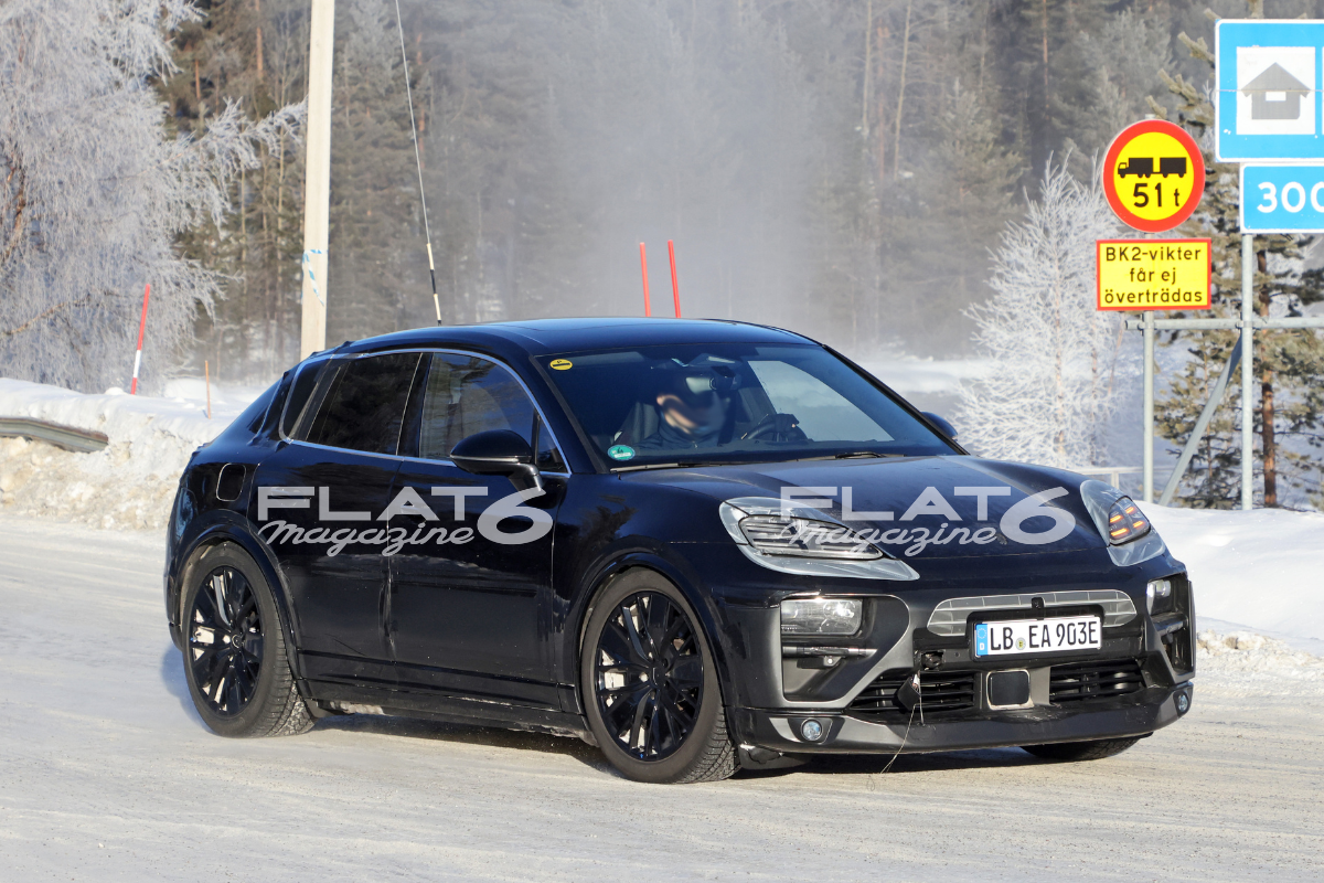 Future porsche macan electrique