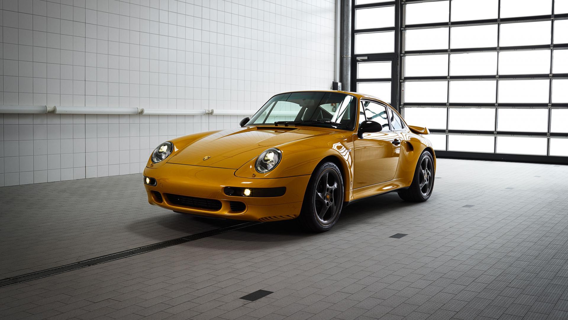 High 993 turbo the reveal classic project gold 2018 porsche ag 1
