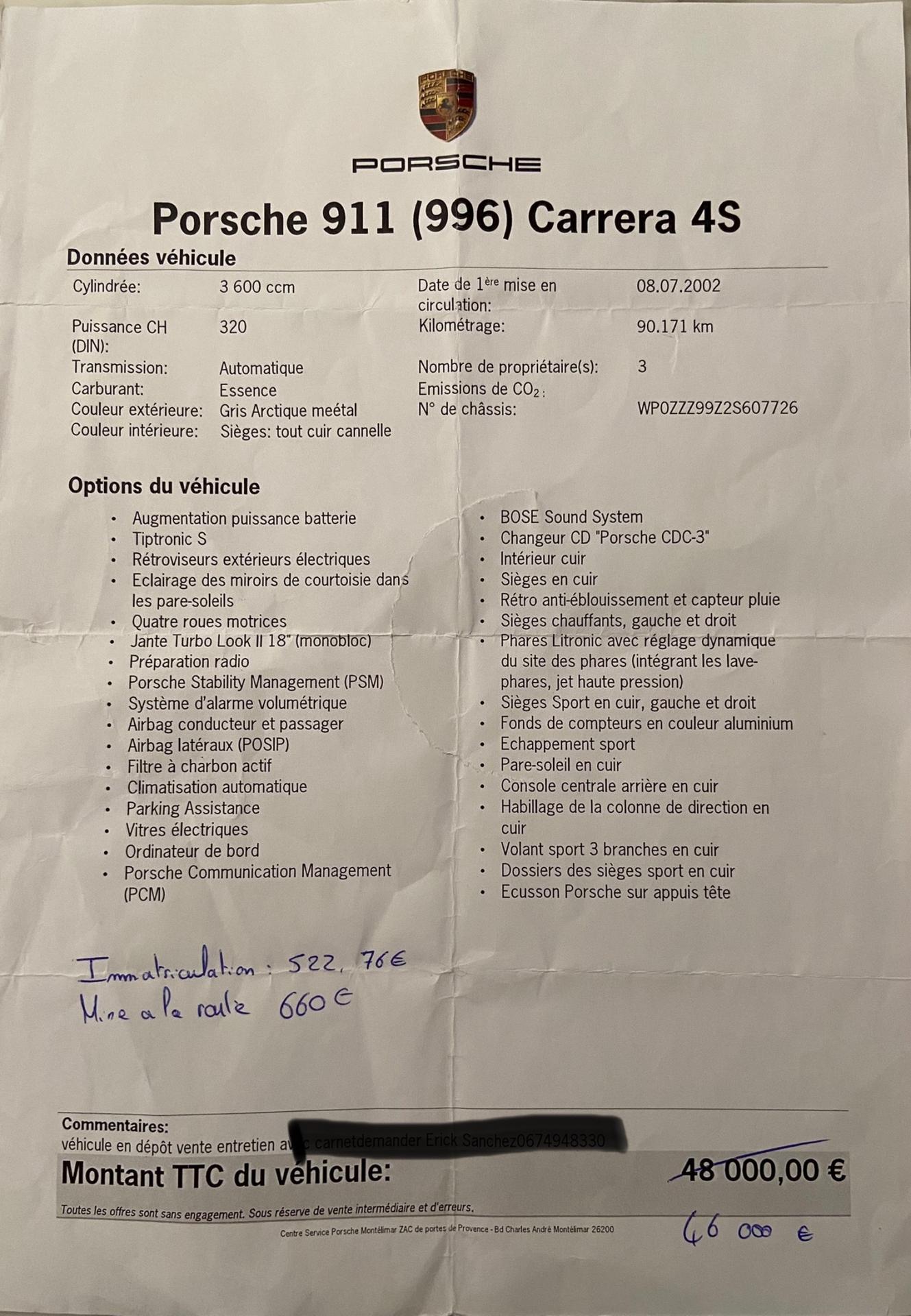 Porsche 996 Carrera 4S (Porsche 996)