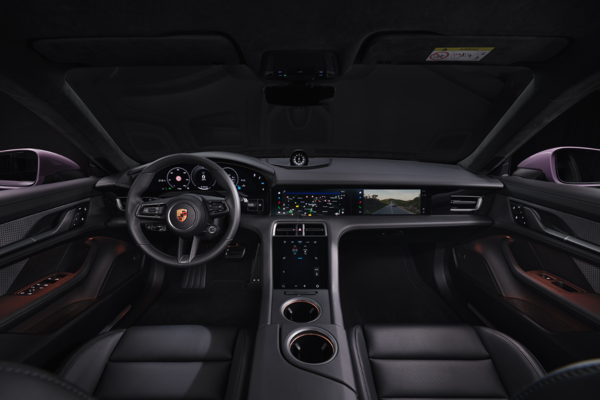 Interieur porsche taycan phase 2