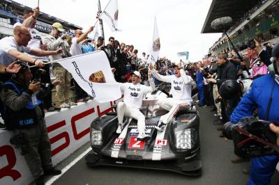 Le mans 2016 porsche romain dumas marc lieb