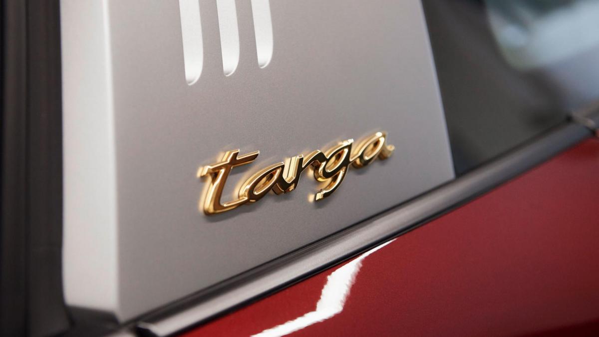 Logo targa arceau porsche