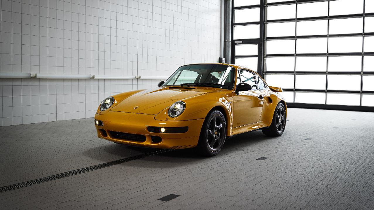 Low 993 turbo the reveal classic project gold 2018 porsche ag 2