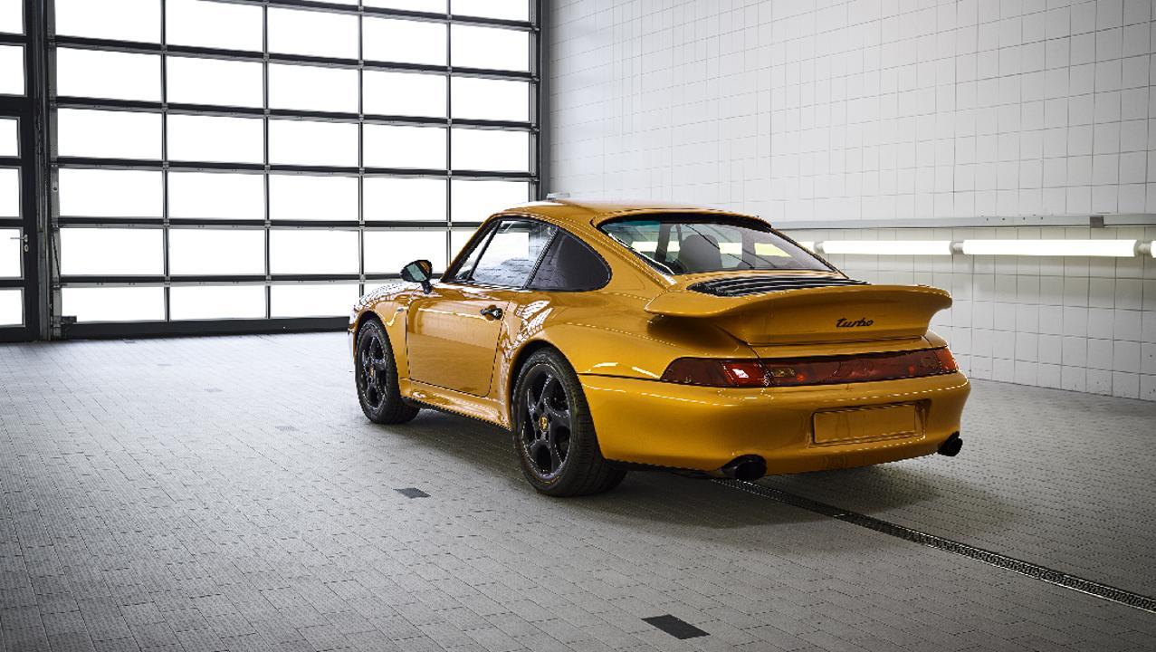 Low 993 turbo the reveal classic project gold 2018 porsche ag