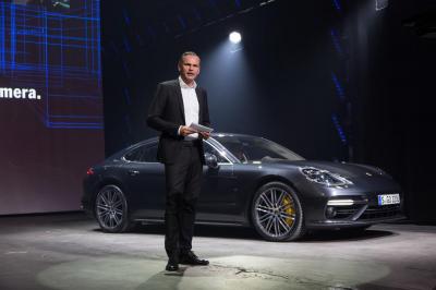 Oliver blume et la nouvelle panamera