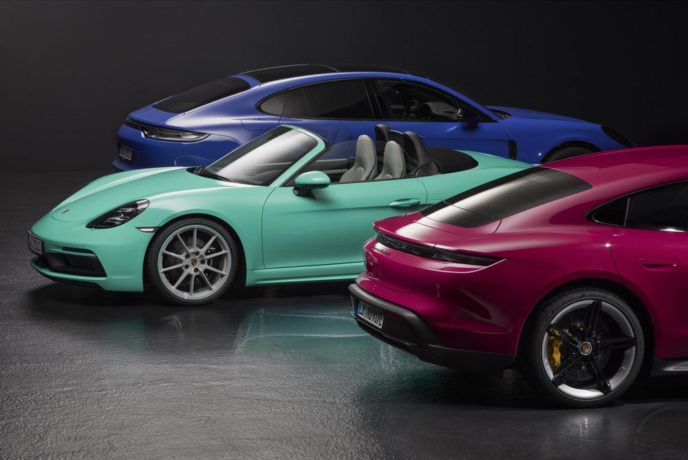 Vert Menthe, Rouge Rubis : Porsche relance l’option Paint to Sample