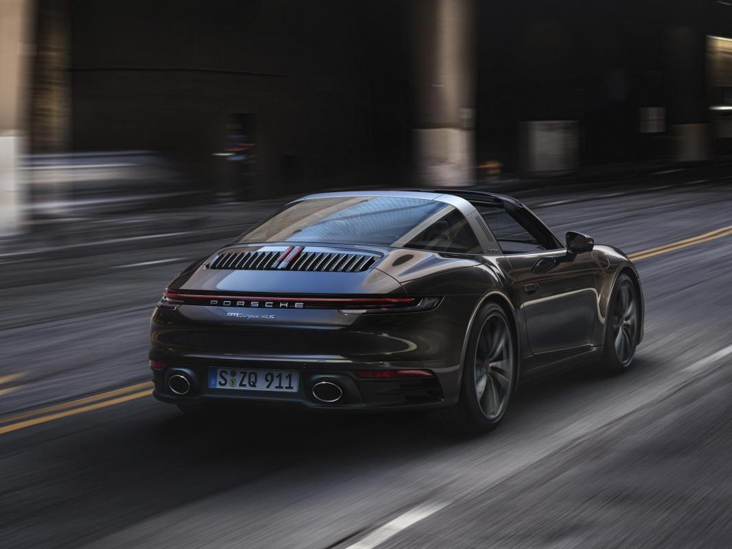 Nouvelle 992 Targa 4S toit en verre