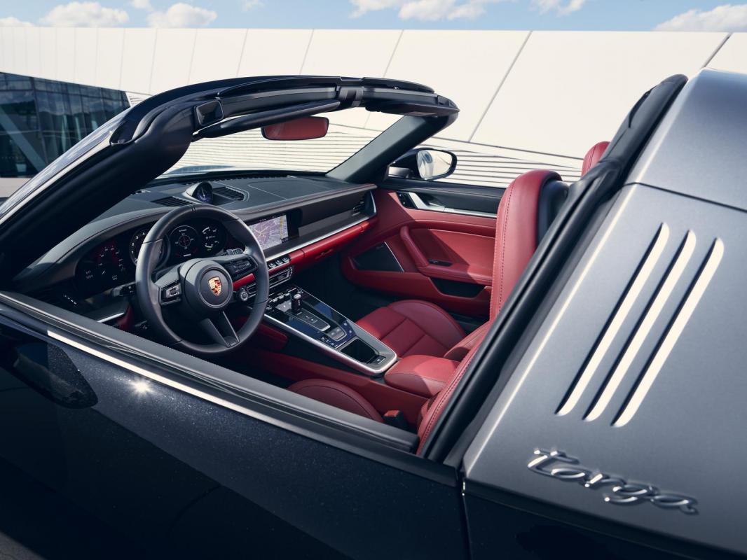 Nouvelle 992 Targa 4S intérieur