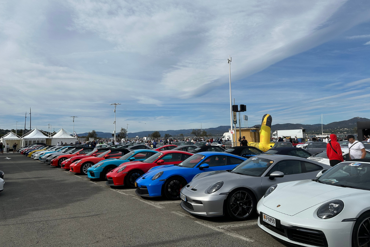 Paradis porsche saint tropez