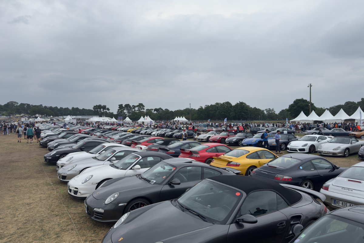 Parking club porsche le mans classic 2023