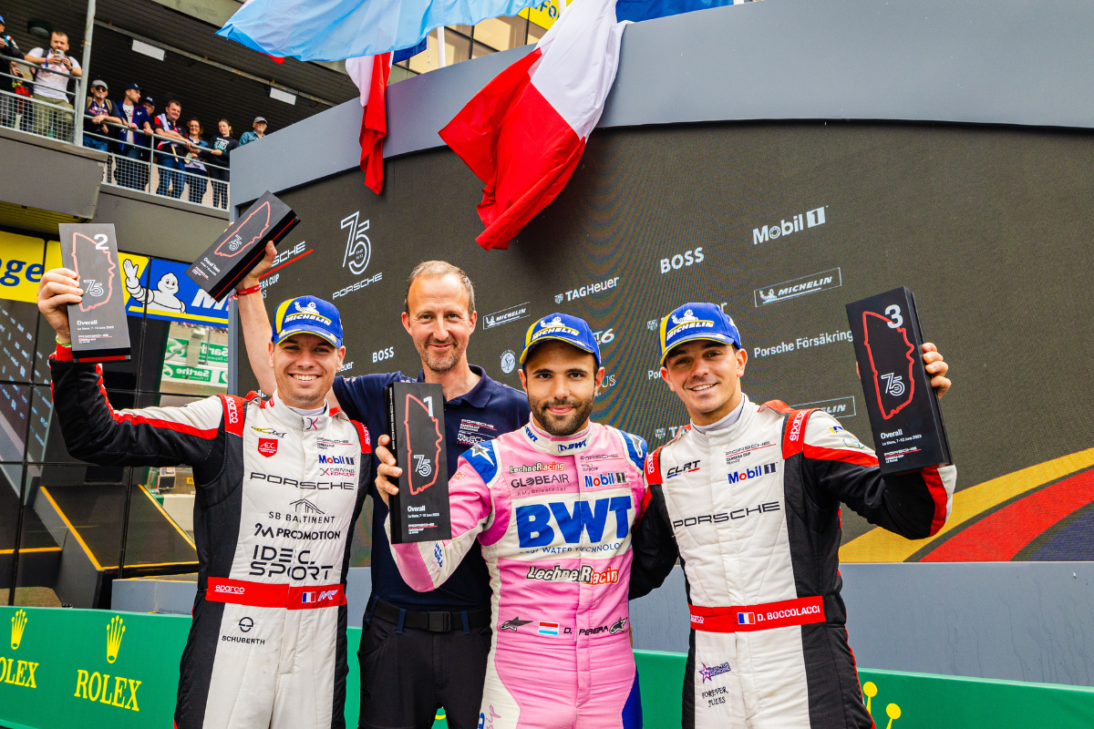 Podium pccf le mans 2023