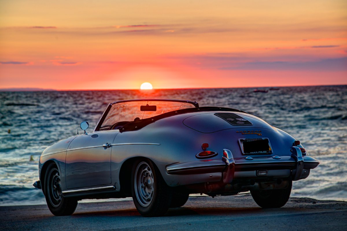 Porsche 356 roadster super 90 flat 6 magazine