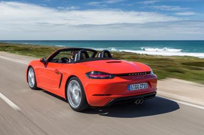 Porsche 718 boxster s rear