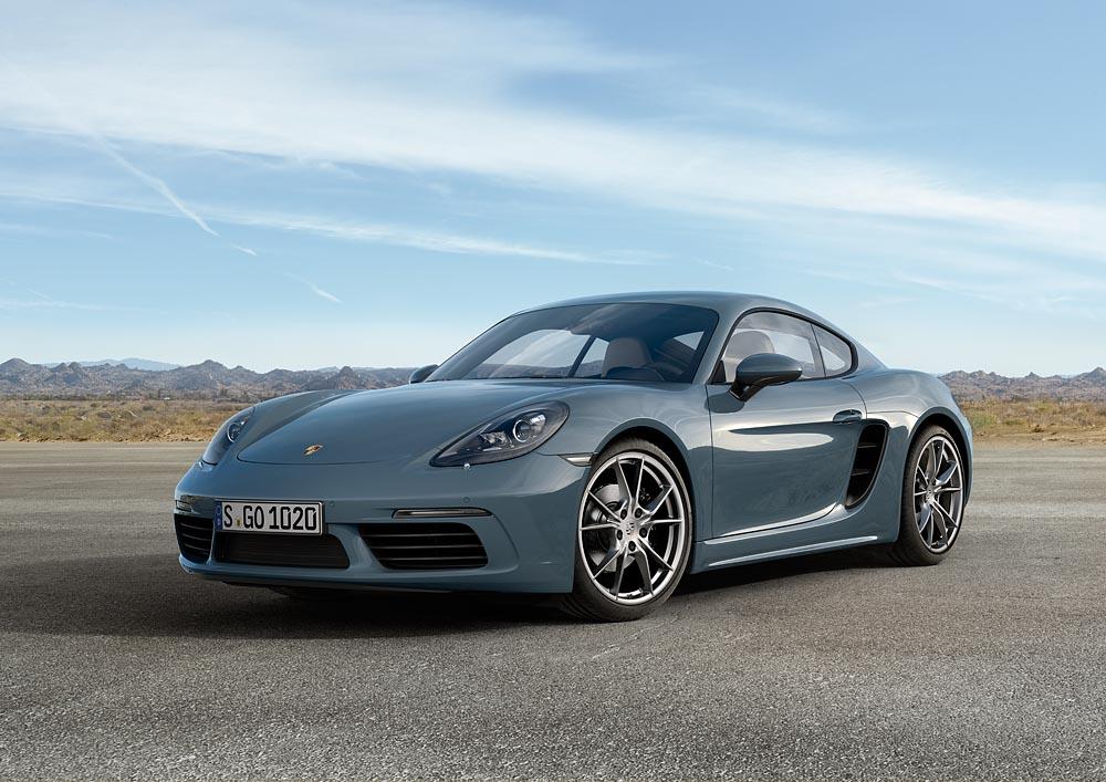 Porsche 718 cayman flat 6 magazine