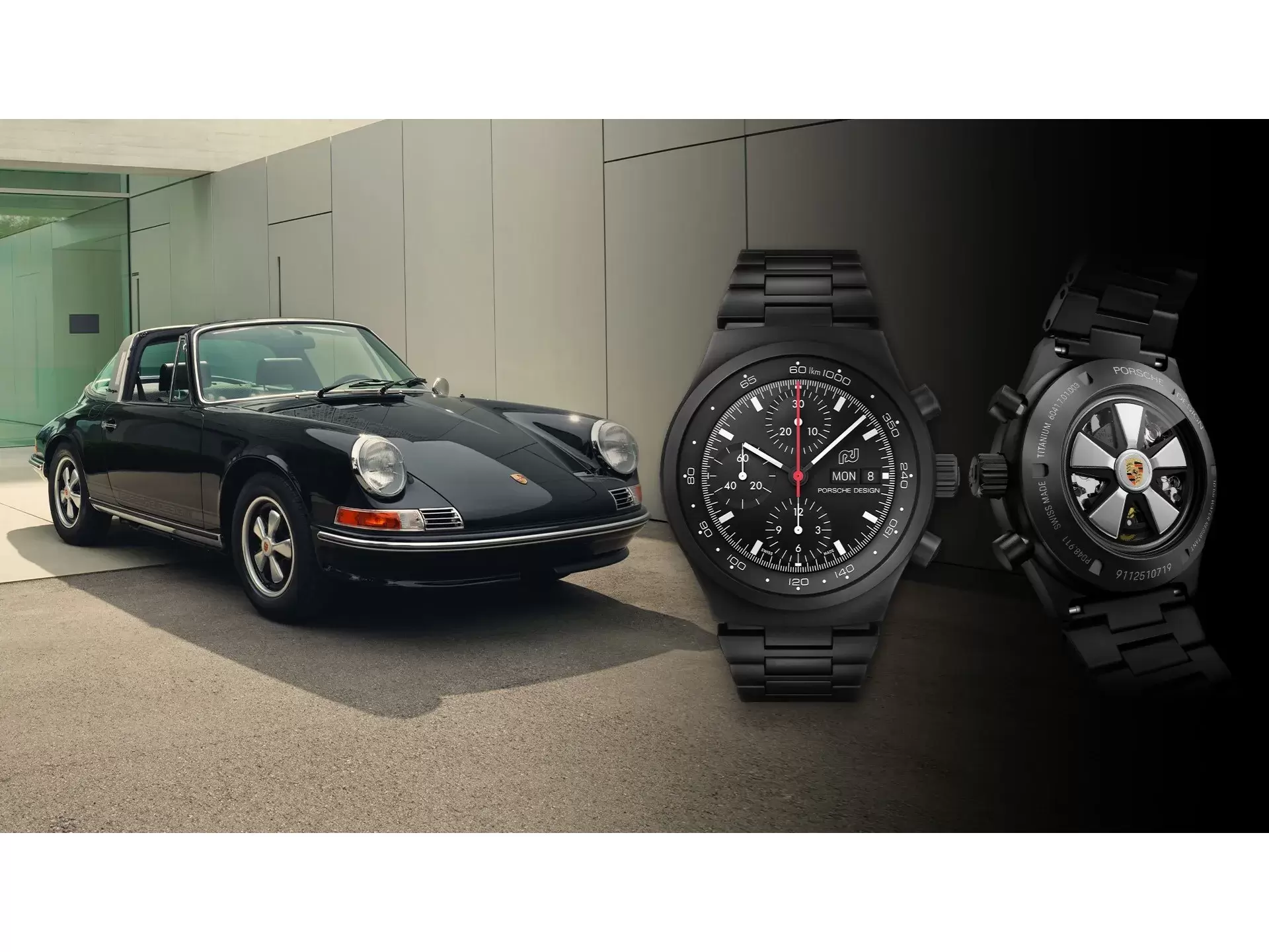 La Porsche 911 Targa “Edition 50 Years Porsche Design” mise aux enchères