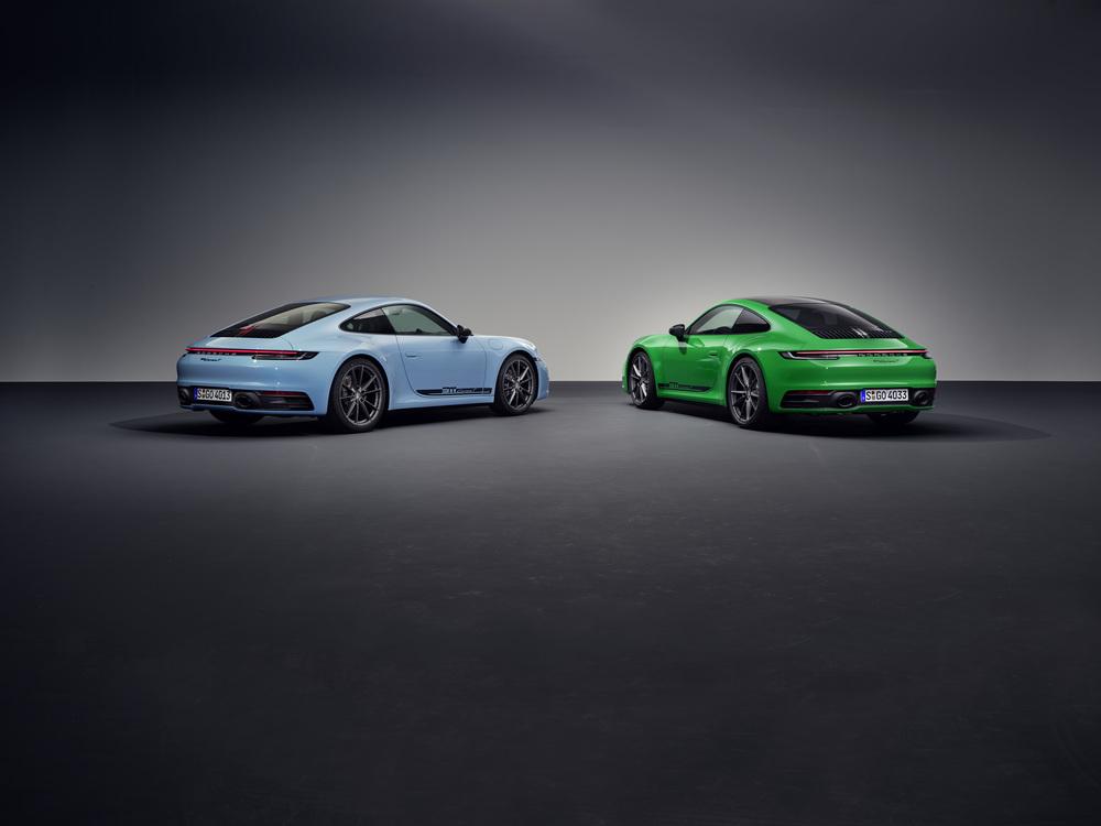 La Porsche 911 (992) Carrera T, plus légère et plus sportive