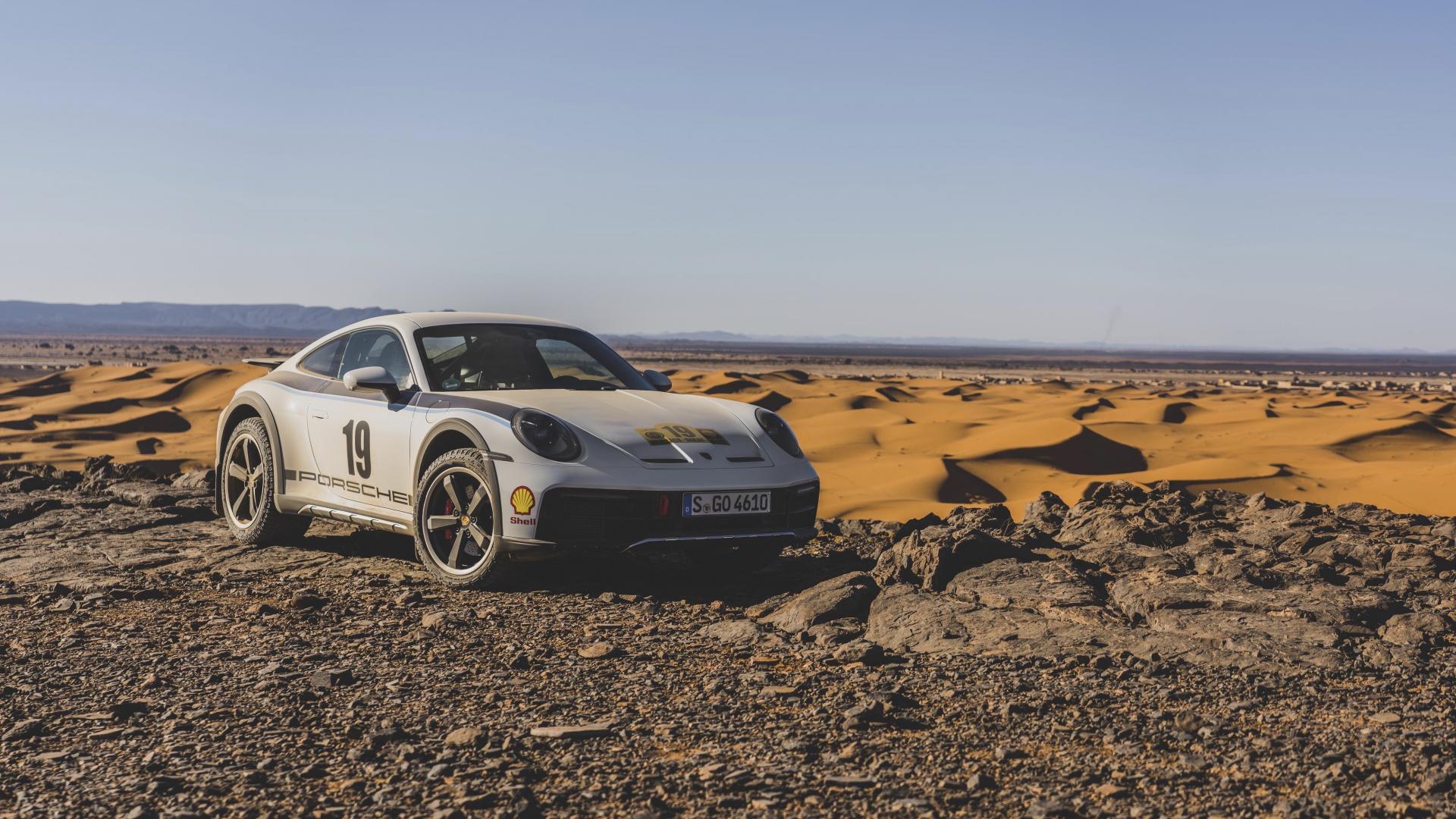 Porsche 911 dakar couleurs 1974