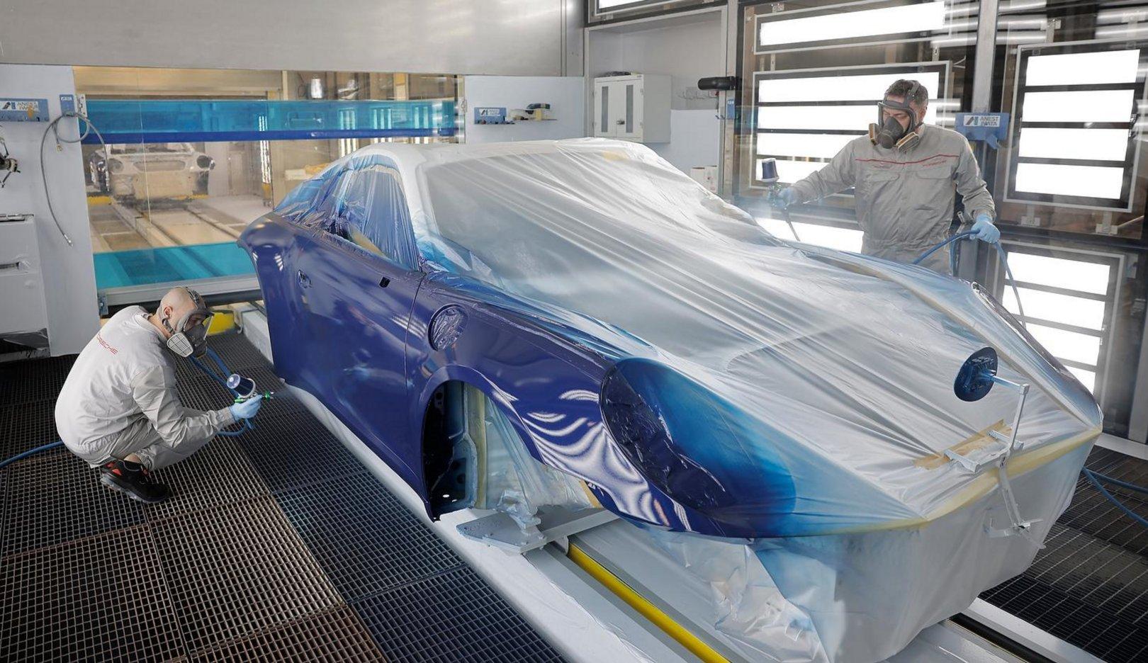 Porsche 911 dakar peinture