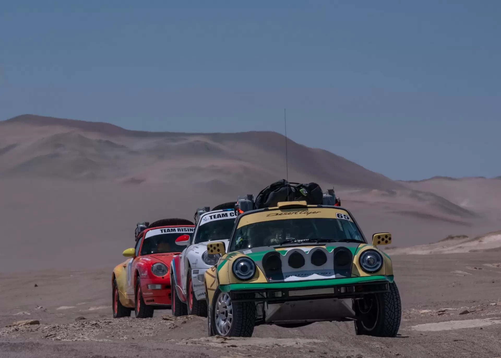 Porsche 911 et cayenne rallye 11