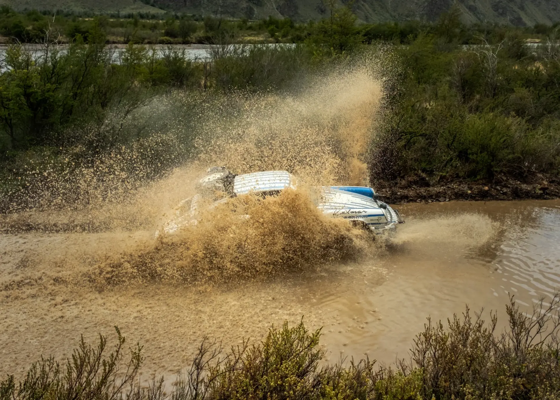 Porsche 911 et cayenne rallye 3