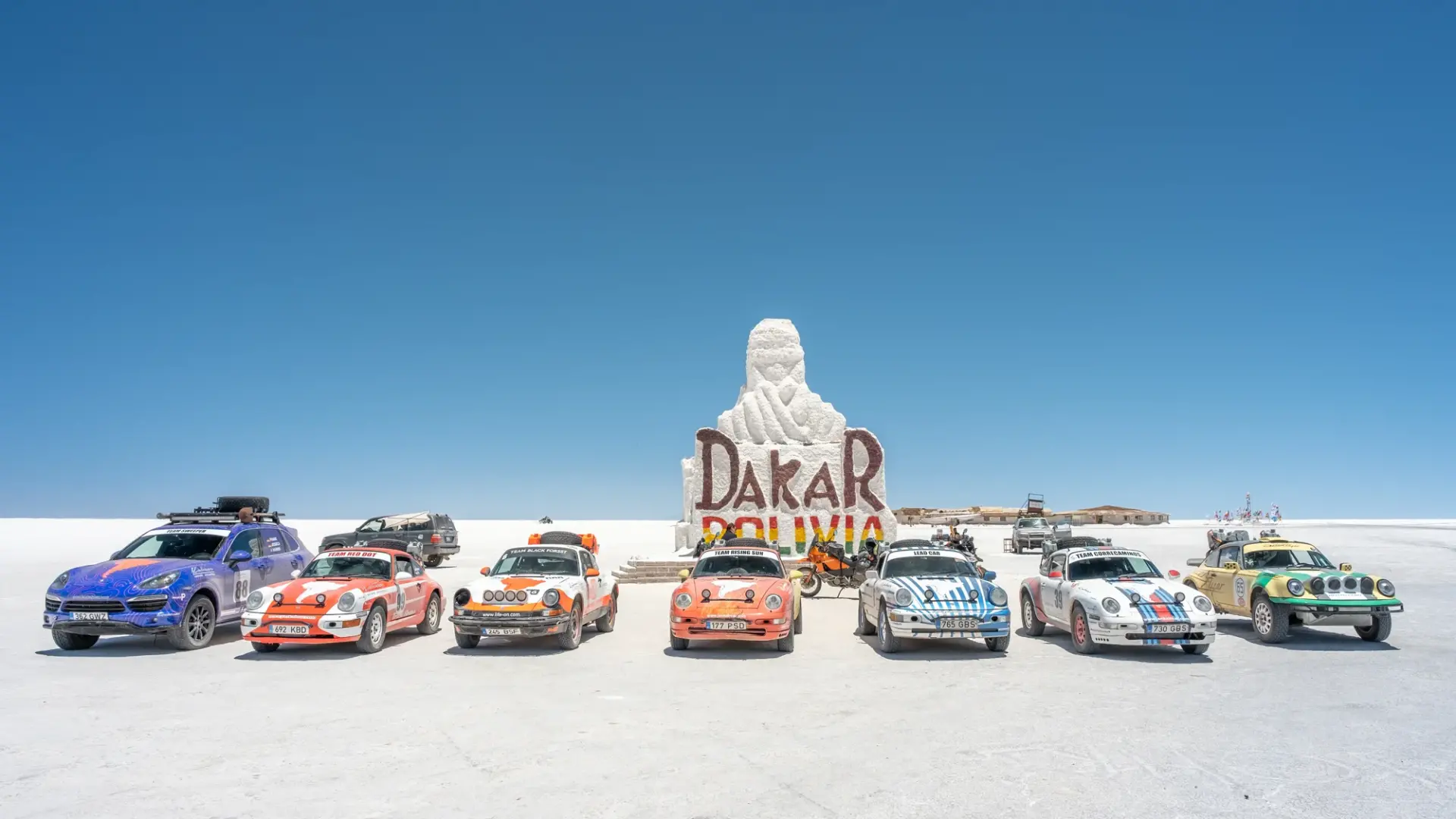 Porsche 911 et cayenne rallye 9