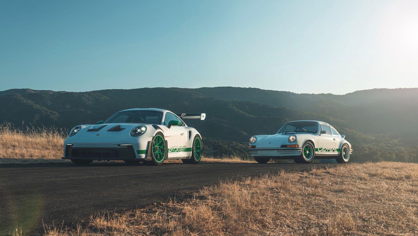 La Porsche 911 GT3 RS, un hommage aux 50 ans de la Carrera RS 2.7